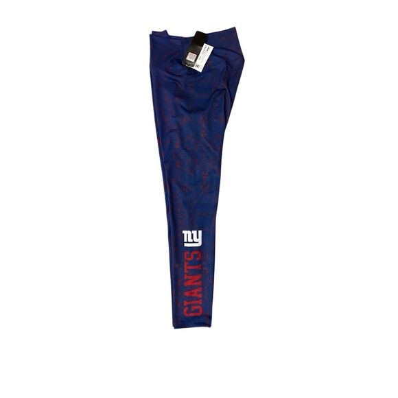 FOCO NFL Womens Sz L NFL Ladies Team Color Cloud Leggings NY Giants - Picture 1 of 4